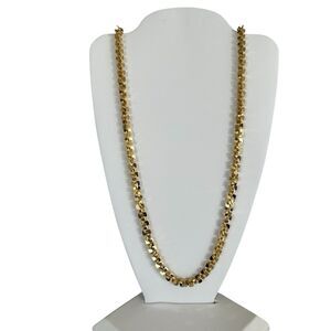 Vintage Park Lane Gold Tone Margarita Links 14" Necklace
